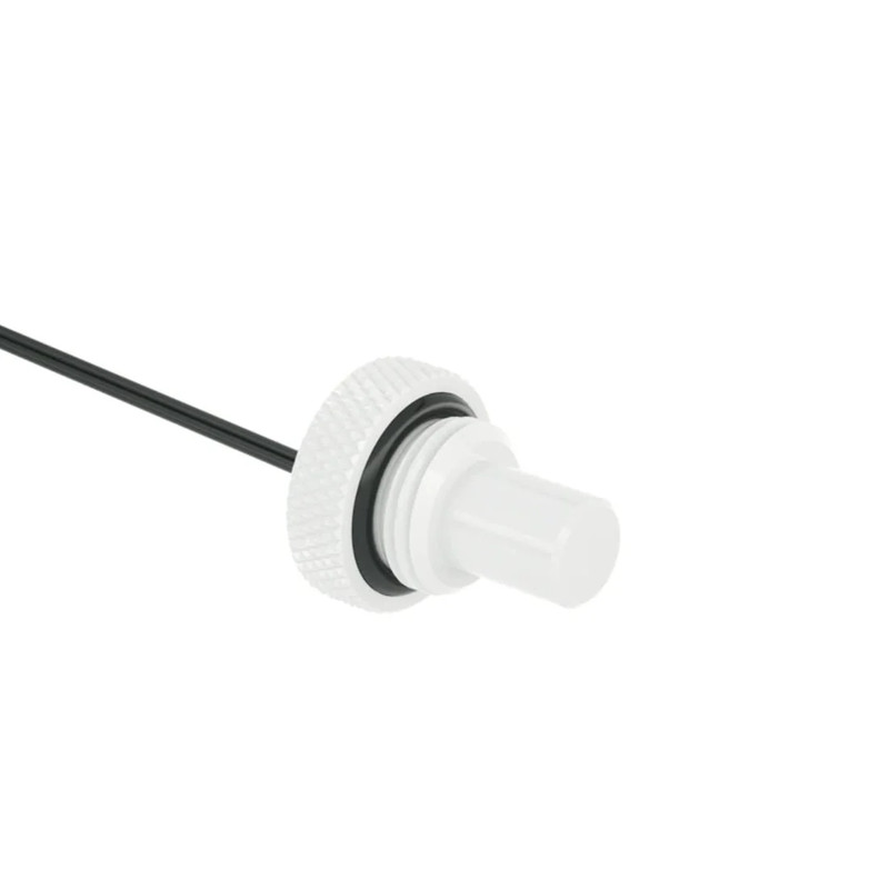 Barrowch G1/4 10K Temperature Sensor Lengthened Stop Fitting - White - وصلات أنابيب
